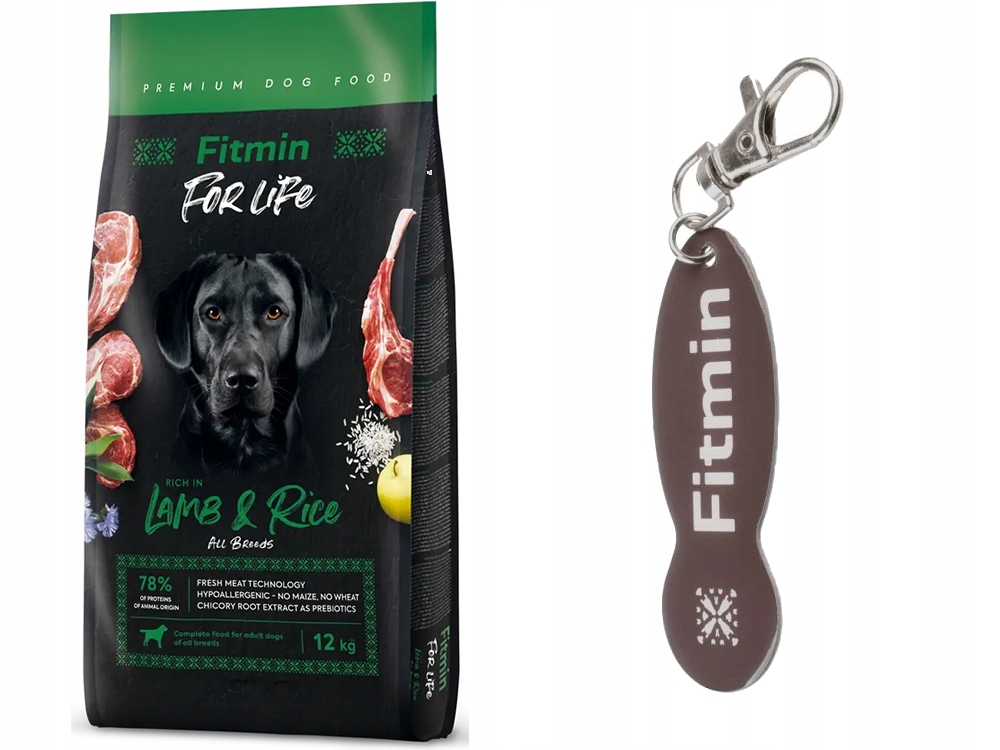Fitmin For Life Adult Lamb Jehněčí 12 kg Přívěsek Na Klíče