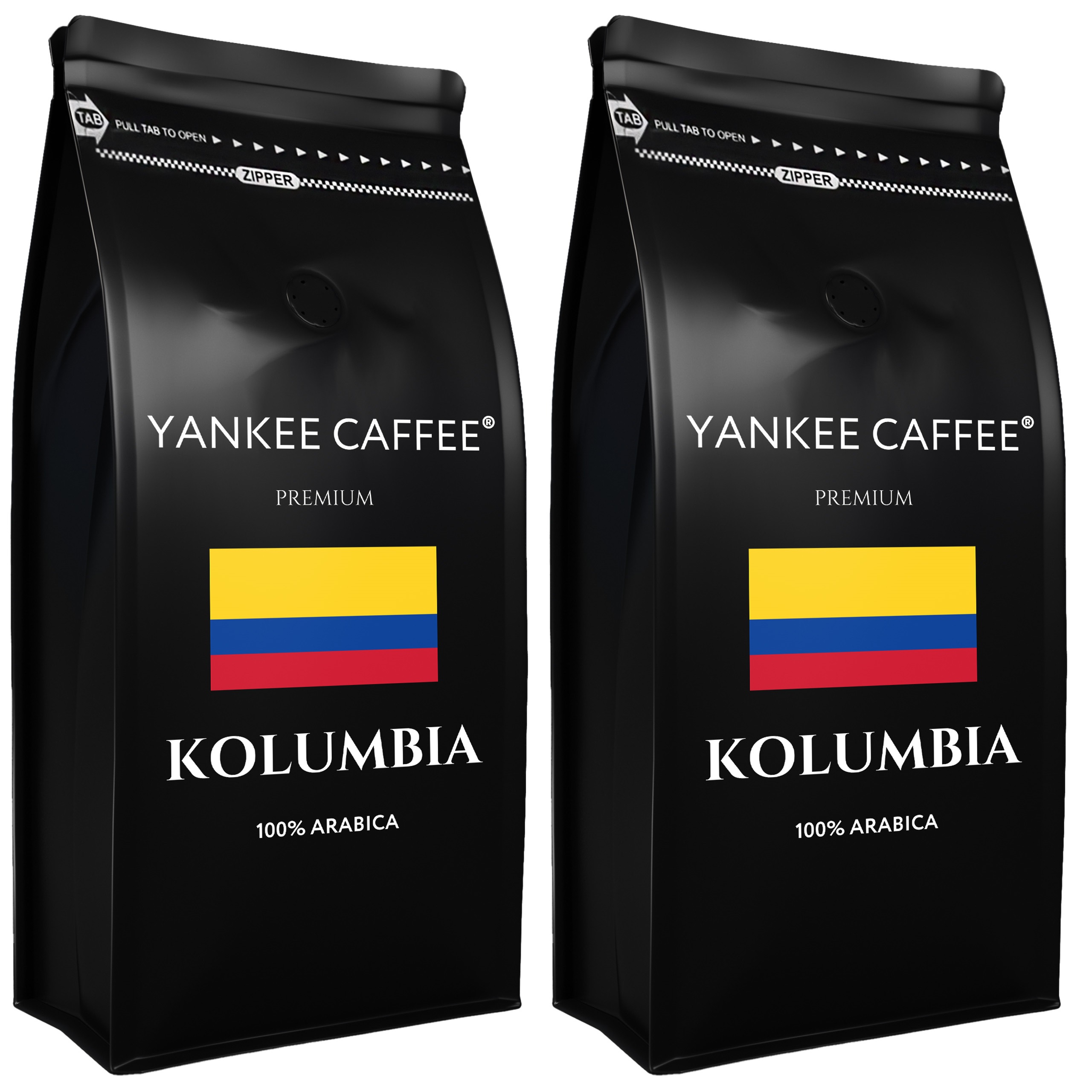 Levně Káva zrnková 2x1 kg Arabica čerstvě pražená z pražírny Kolumbie do kávovaru