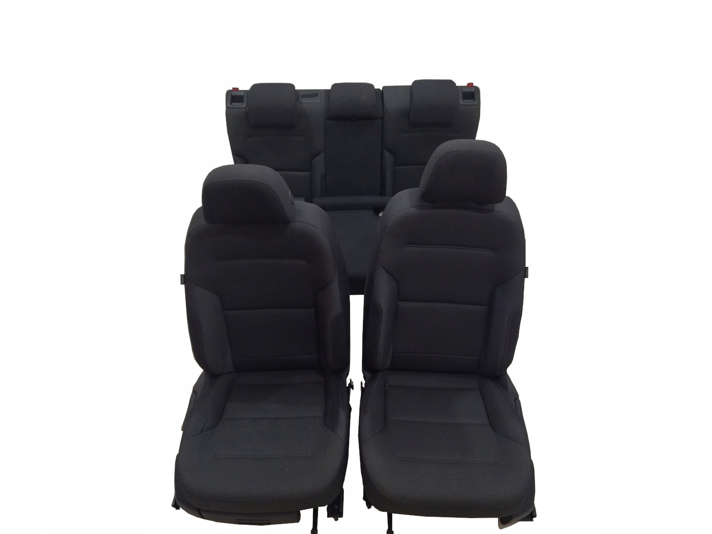 TAPICERKA FOTELE PRZÓD KANAPA TYŁ MATERIAŁ VW GOLF VII 2013+