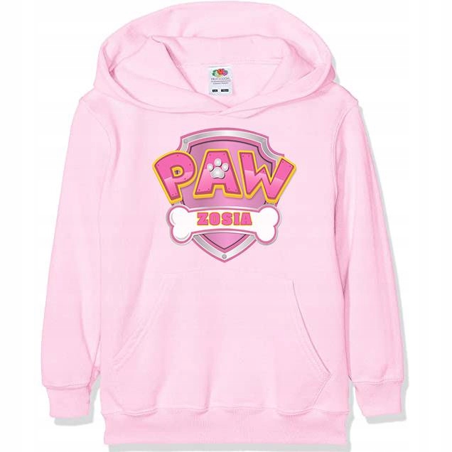 

Bluza Dziecięca Różowa roz 116 Psi Patrol 05 Imie