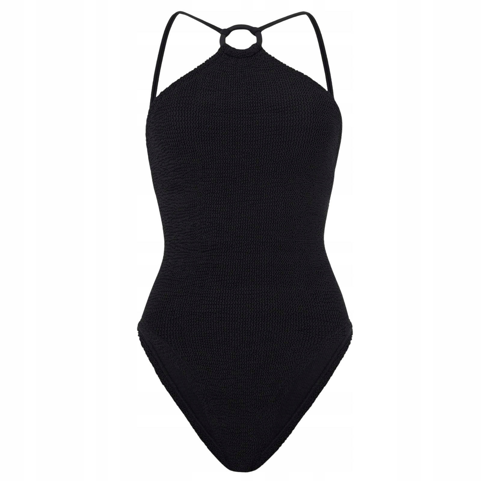Plavky Jasmine Tonal Hoop Black Černá One size Hunza G