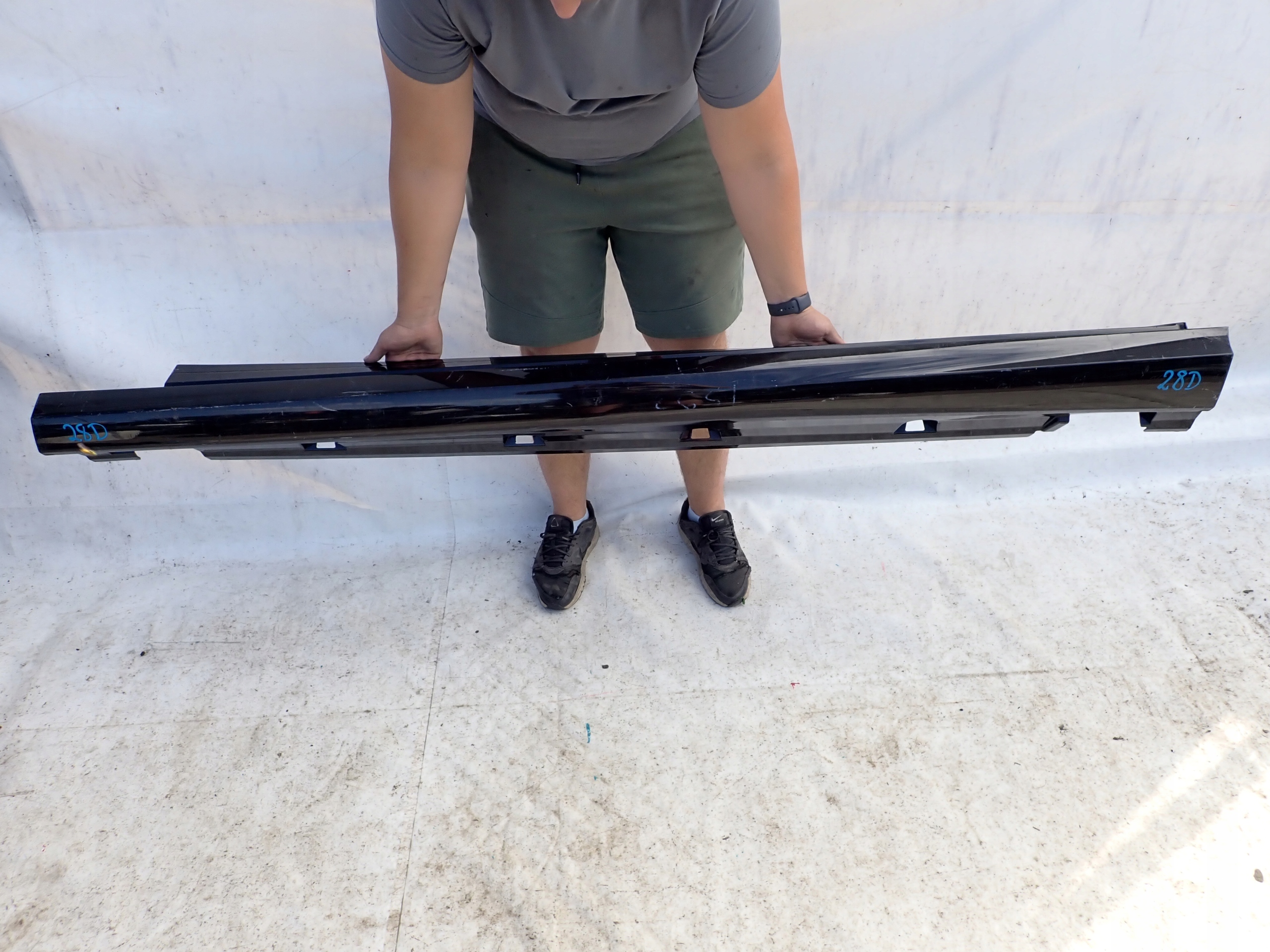 MERCEDES ML W166 AMG 11- threshold left moulding threshold left