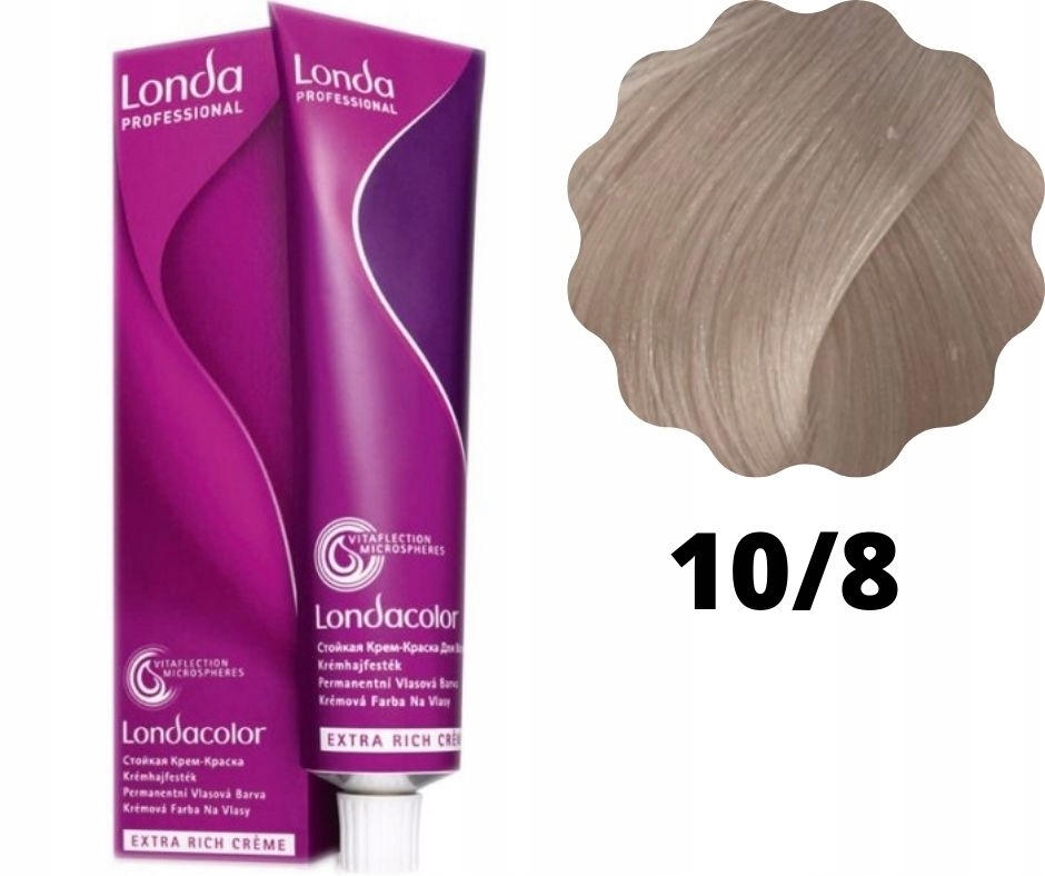 Londa Londacolor Barva na vlasy 10/8 perlová rozjasněná blond 60 Ml