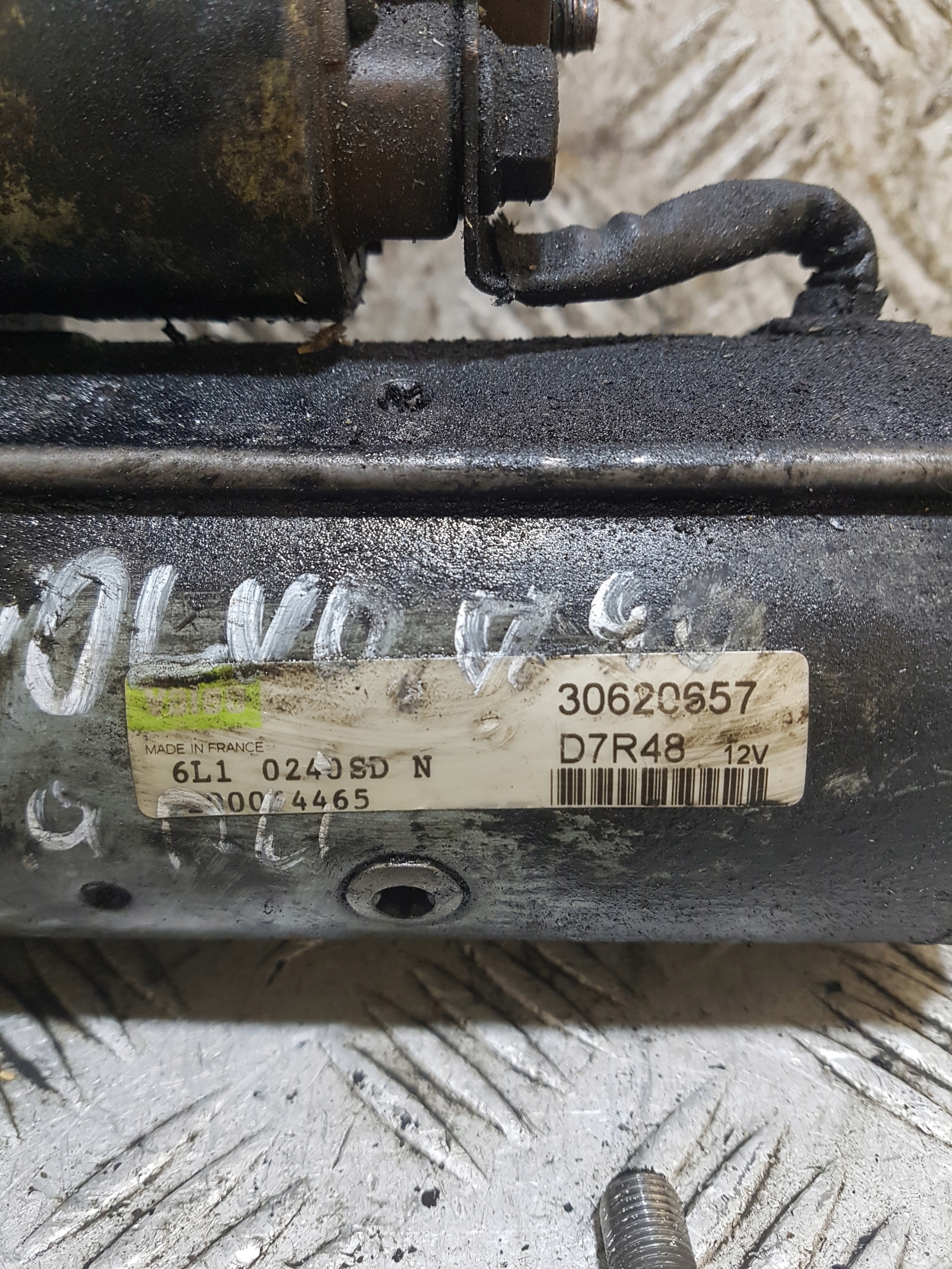 starter VOLVO V 40 30620657 1.9 D
