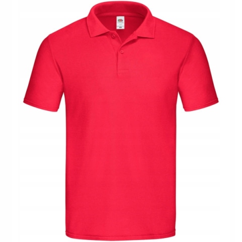

Koszulka męska Polo Original FruitLoom Czerwony XL