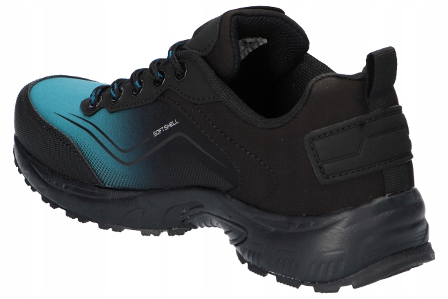 AMERICAN CLUB WT218 TREKKINGI BUTY SPORTOWE SOFTSHELL MEMORY FOAM BLUE 41 Płeć kobieta