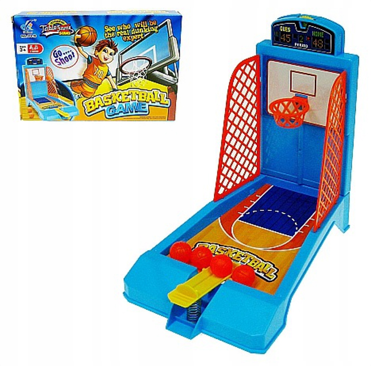 GRA KOSZYKÓWKA STOŁOWA POKOJOWA MINI BASKETBALL Bohater brak