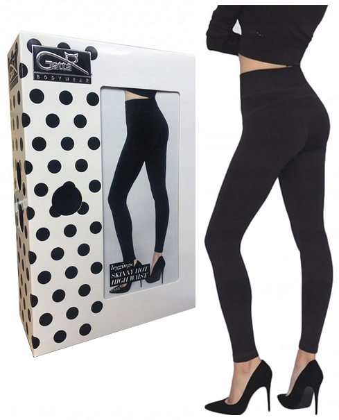 

Gatta Spodnie Skinny Hot Waist High Czarne XL