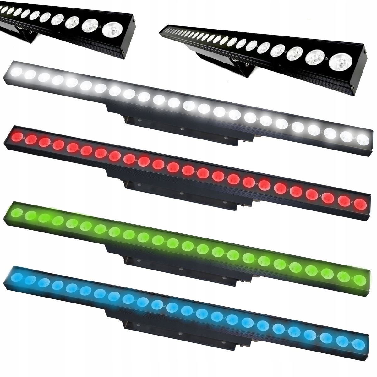 Evolights Pixel Bar Listwa Led 18X10W Rgbw DMX Sceniczna Pixel Control
