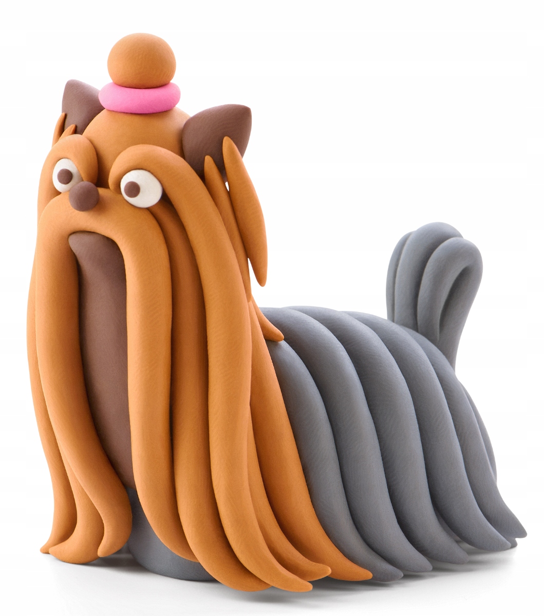 TM TOYS Hey Clay Masa Plastyczna Psy HCL15024CEE Wysokość produktu 19 cm
