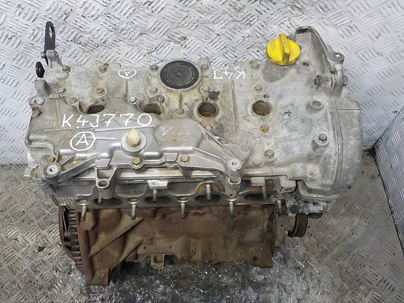 RENAULT MODUS engine 1.4 16V 98 KM K4J770 K4J 770 mileage 48 thousand