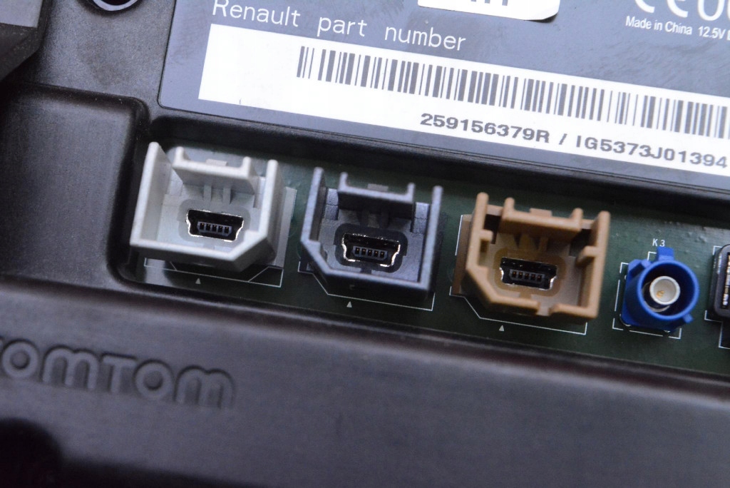 display navigation devices 259156379R RENAULT CAPTUR 1 and 13-17