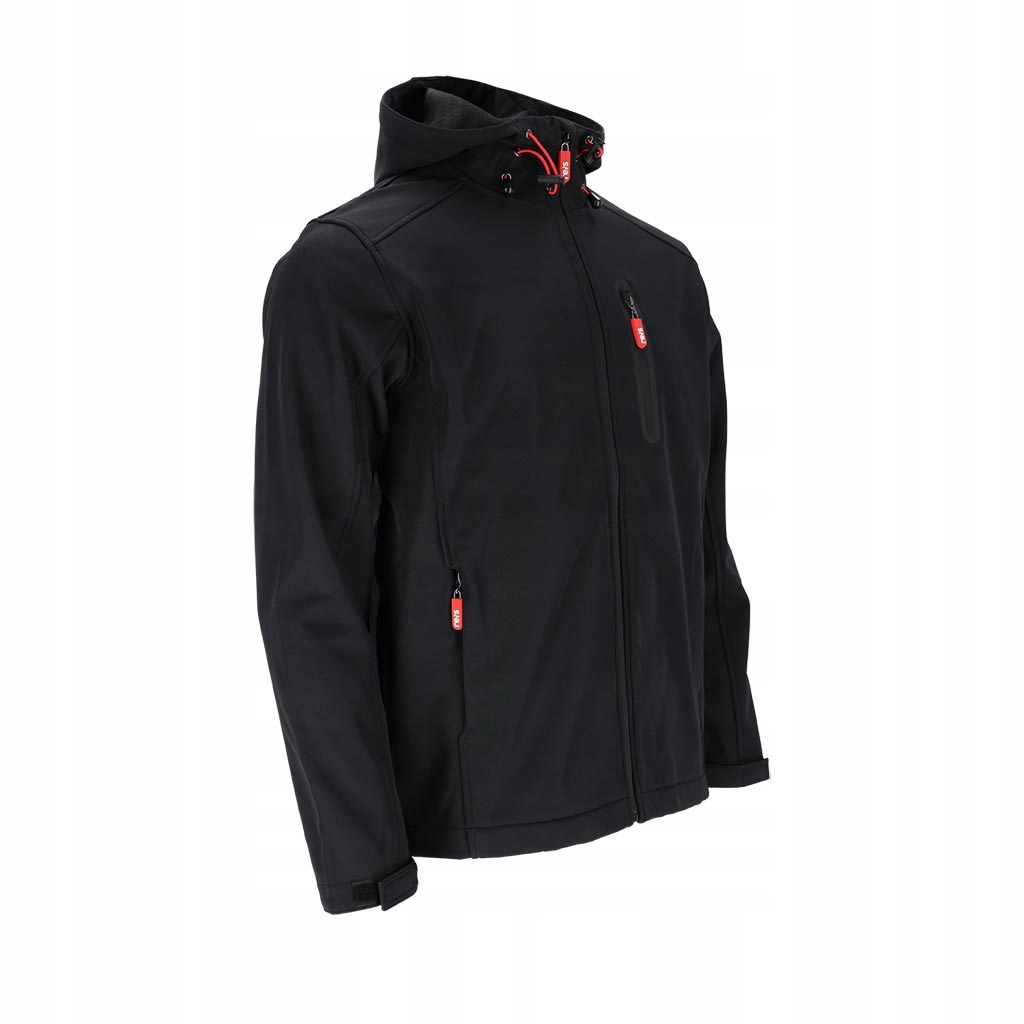 Kurtka Robocza Softshell Ciepła Męska Bluza Ochronna Polarowa Kaptur r. XL