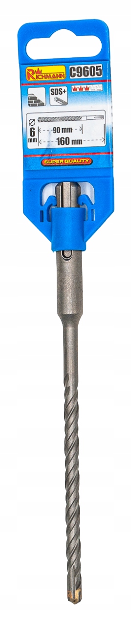 

Wiertło Do Muru Betonu fi 6x160 mm Sds-plus Widia