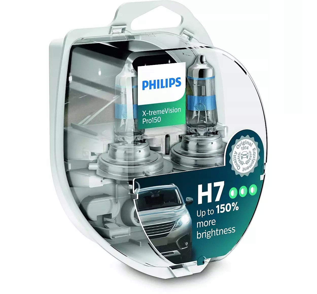 

Philips H7 X-treme Vision PRO150 Żarówka 150% New