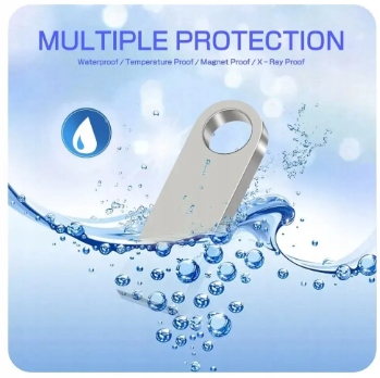 PENDRIVE PAMIEĆ PRZENOŚNA SREBRNY 2GB 2.0 Interfejs USB 2.0