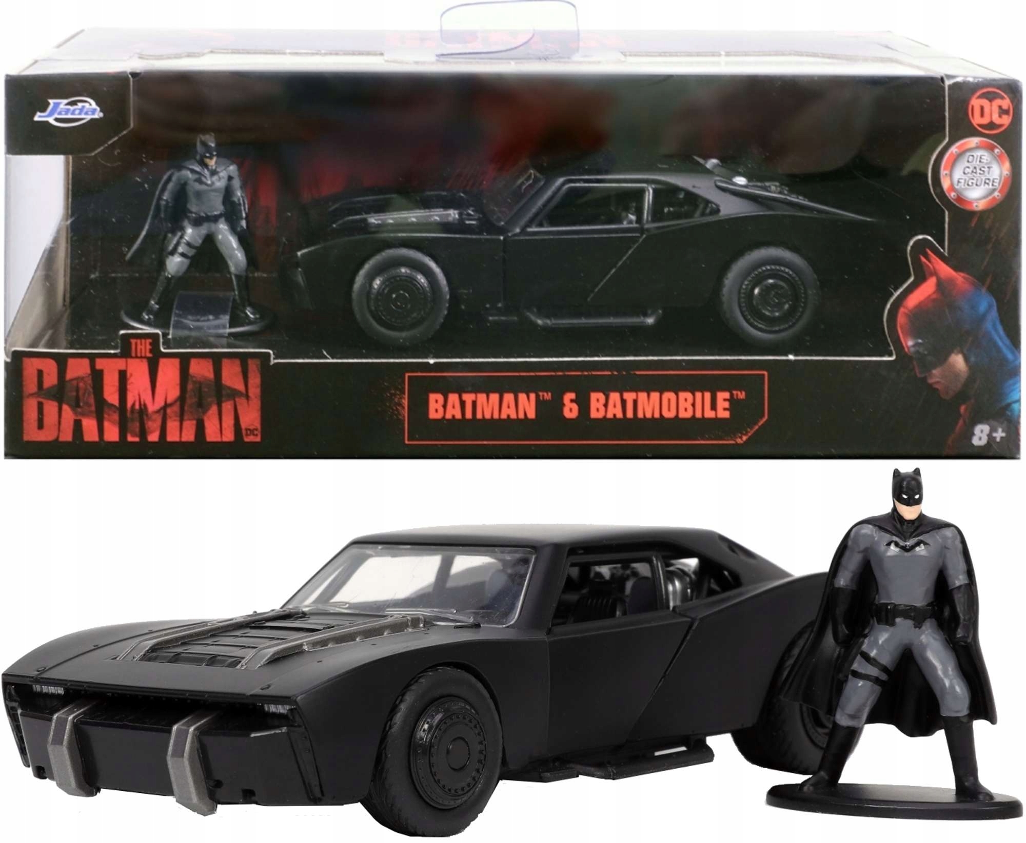 

The Batman 2022 Samochód Pojazd Batmobile Figurka