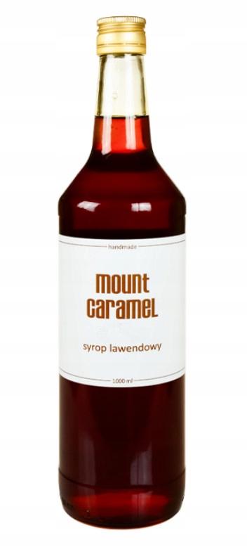 Levně Mount Caramel Handmade Levandulový Sirup Bez Konzervantů 1000 ml