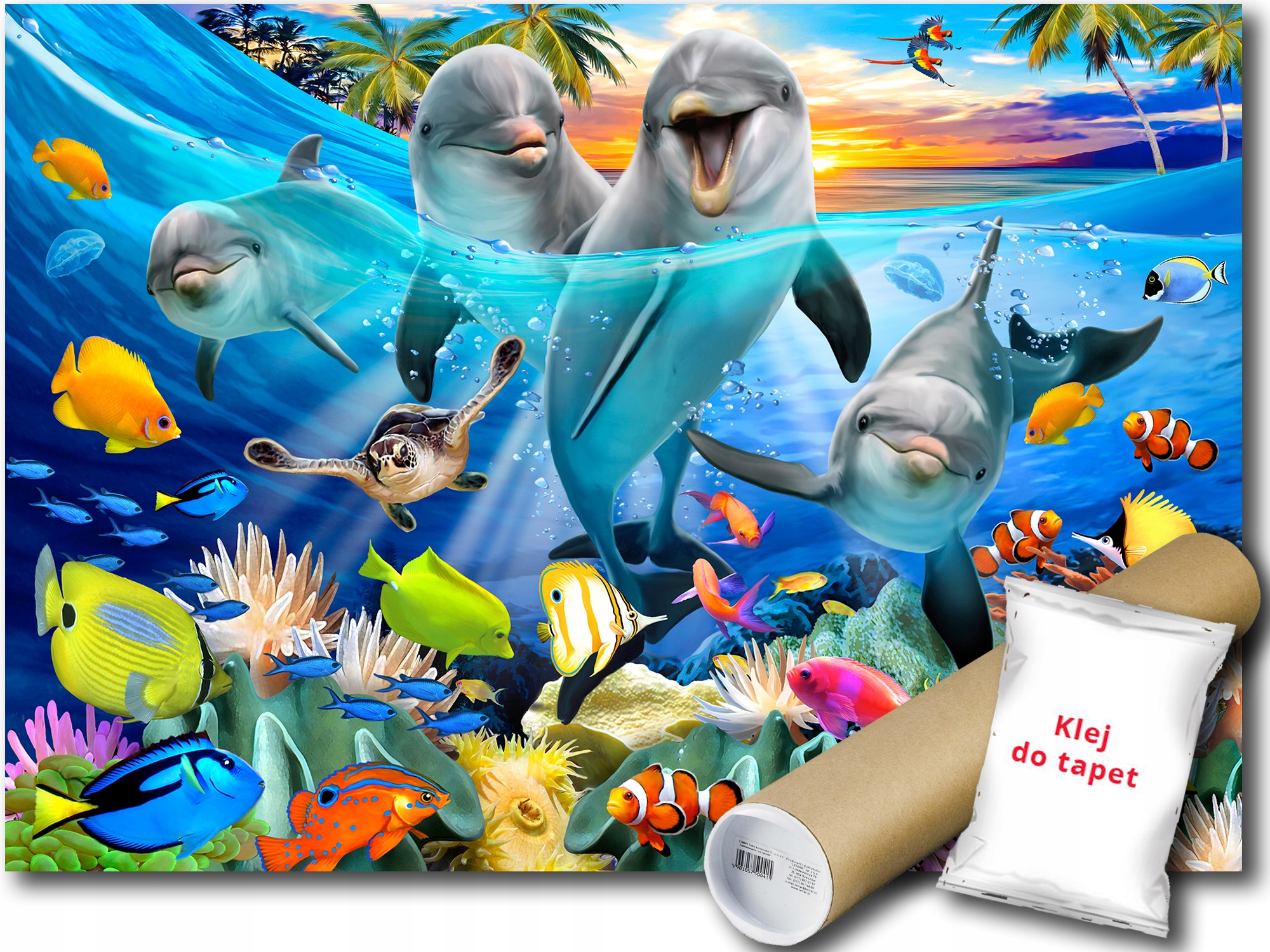 Vinylová Fototapeta Zvířata Ryby Rybičky 208x146