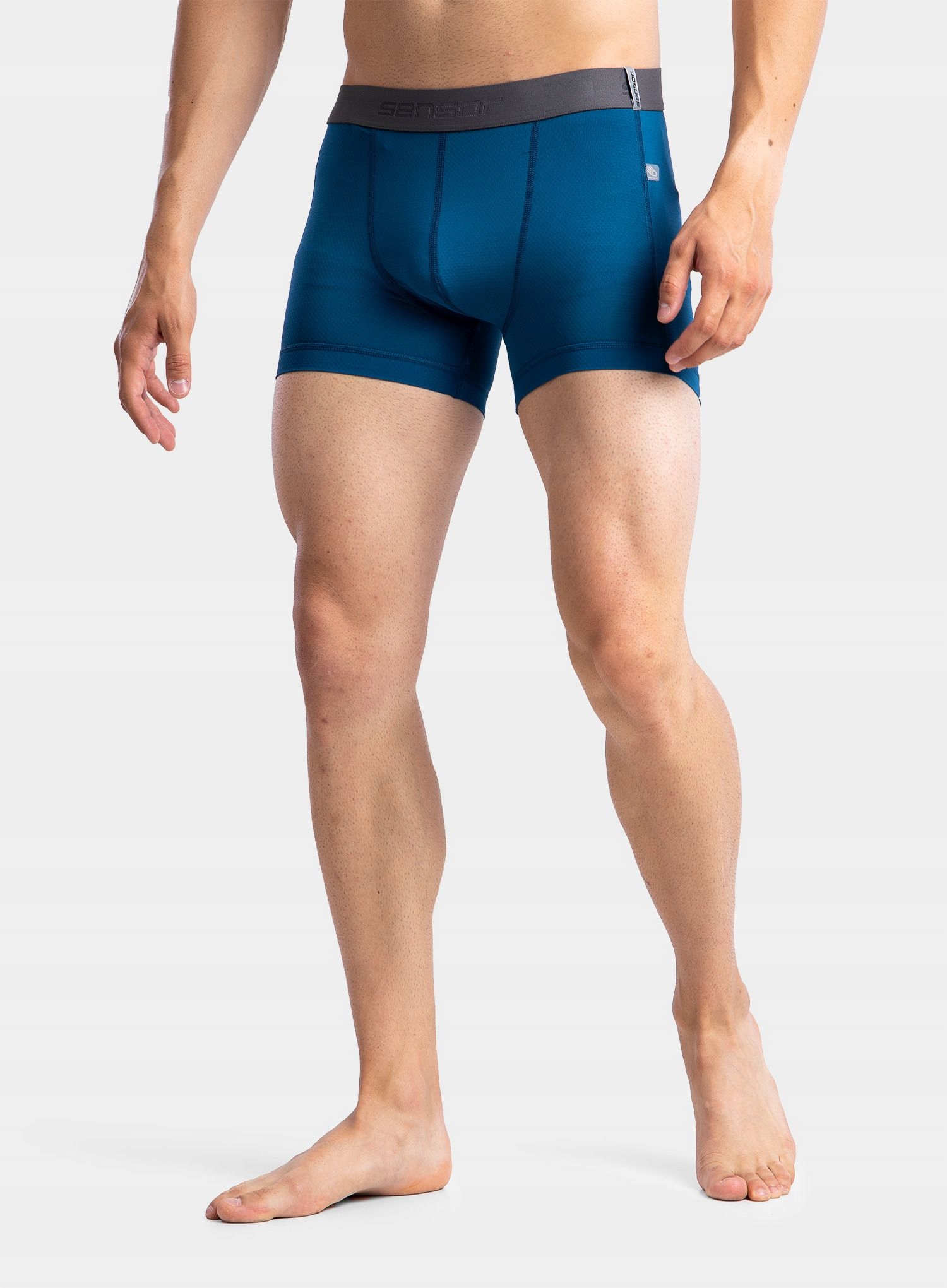 Boxerky Sensor Coolmax Tech Boxers 3 pack černá/bílá/saphire XXL