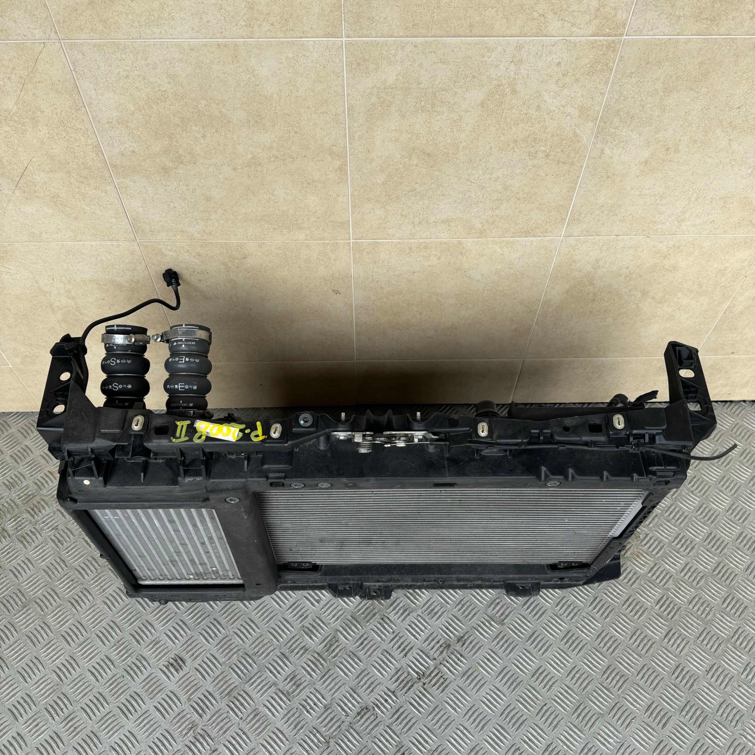 support panel for radiators radiator PEUGEOT 2008 II 1.5 HDI