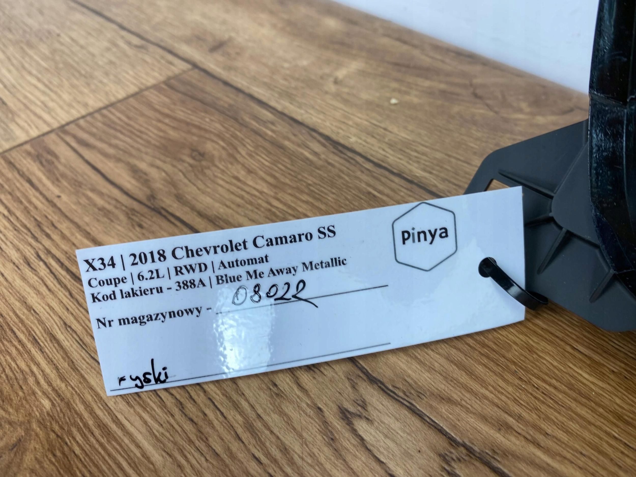 dials clock Chevrolet Camaro SS 2016+ USA