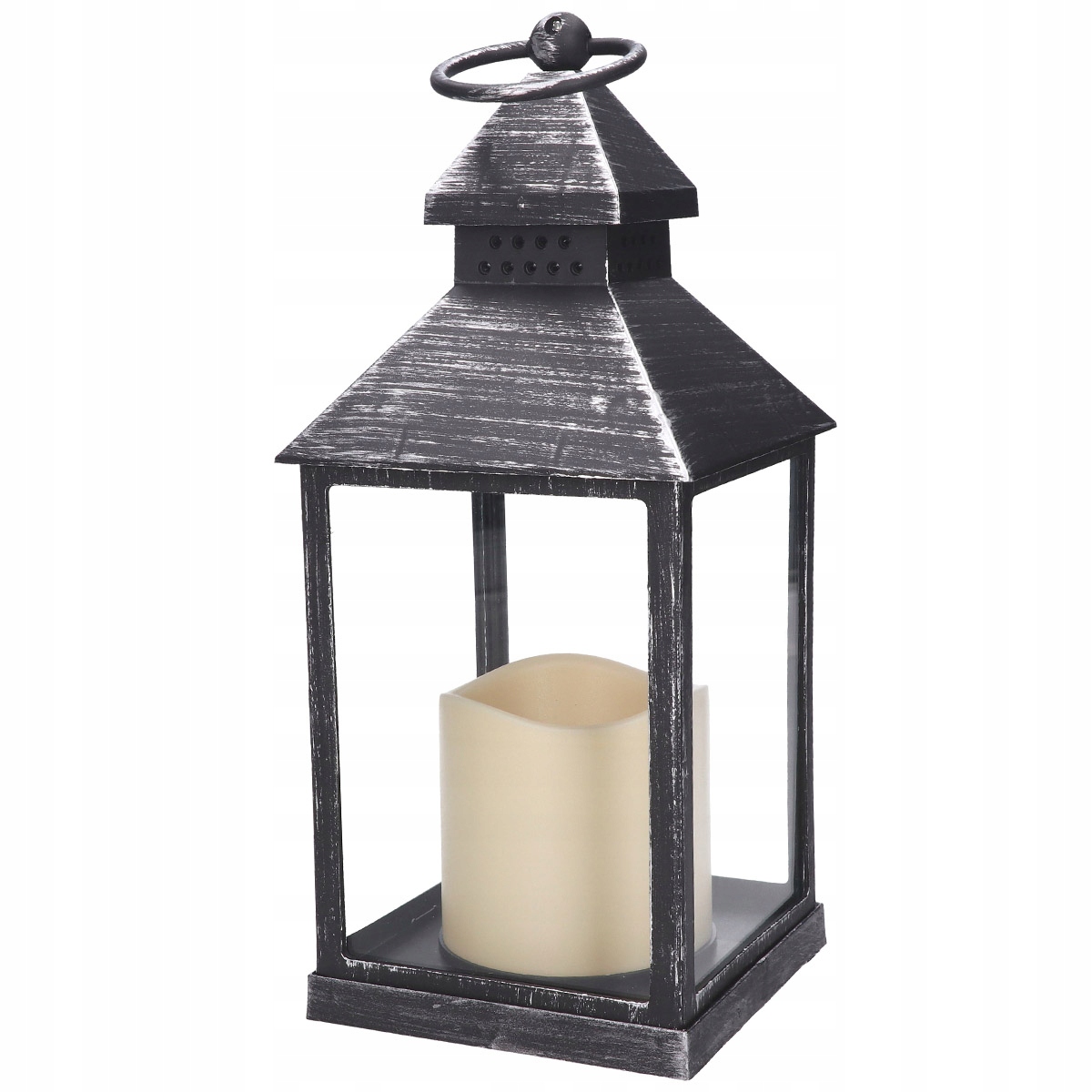 LAMPION LATARNIA LATARENKA ŚWIECA LED ZNICZ DO STROIKÓW NA GRÓB CMENTARZ Marka Dekorstar