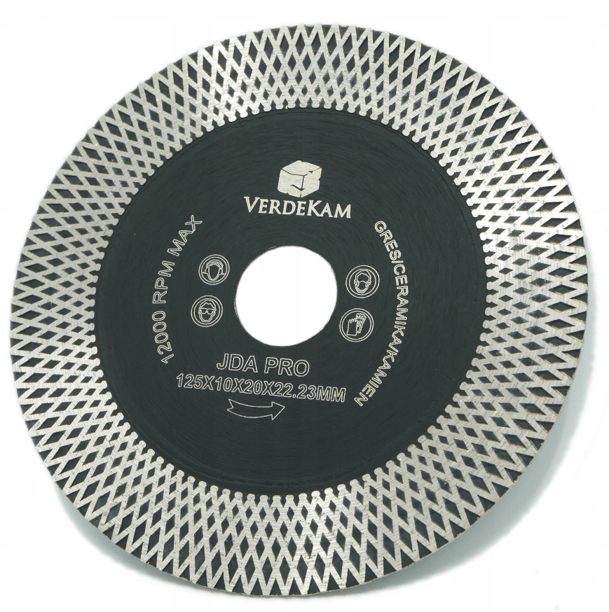 TARCZA DO CIĘCIA I SZLIFOWANIA GRESU VERDEKAM JDA