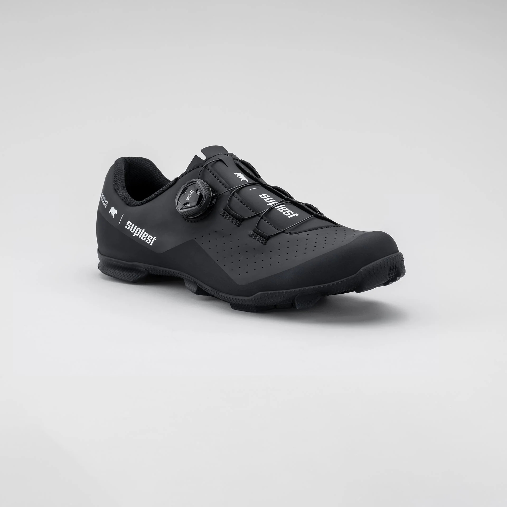 Mtb cyklistické boty Suplest XC/Gravel Sport vel. 44 černé Boa L6 Solestar