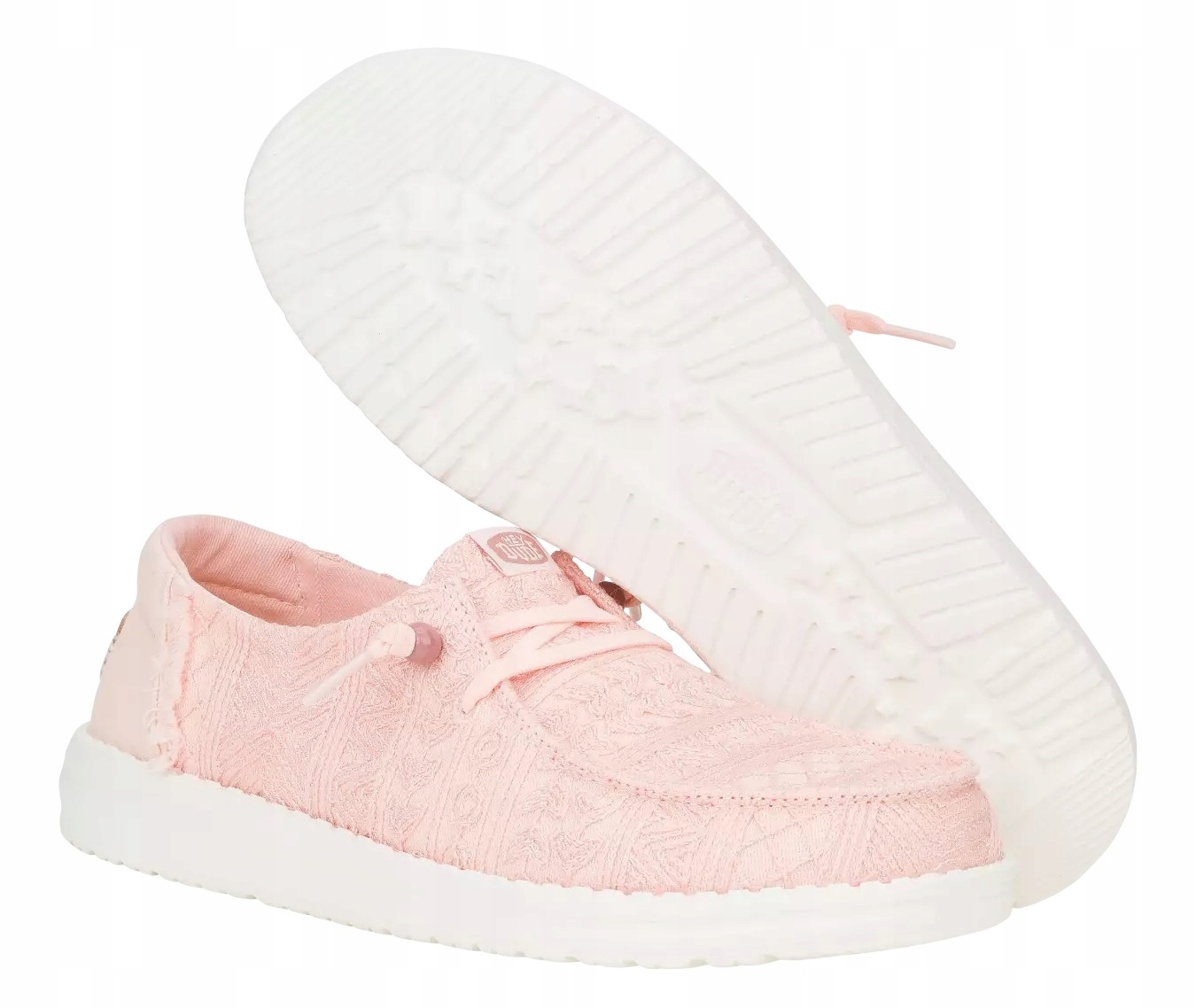 Hey Dude Wendy Crochet Lace 43112-6ZZ růžové mokasíny polobotky W6 37