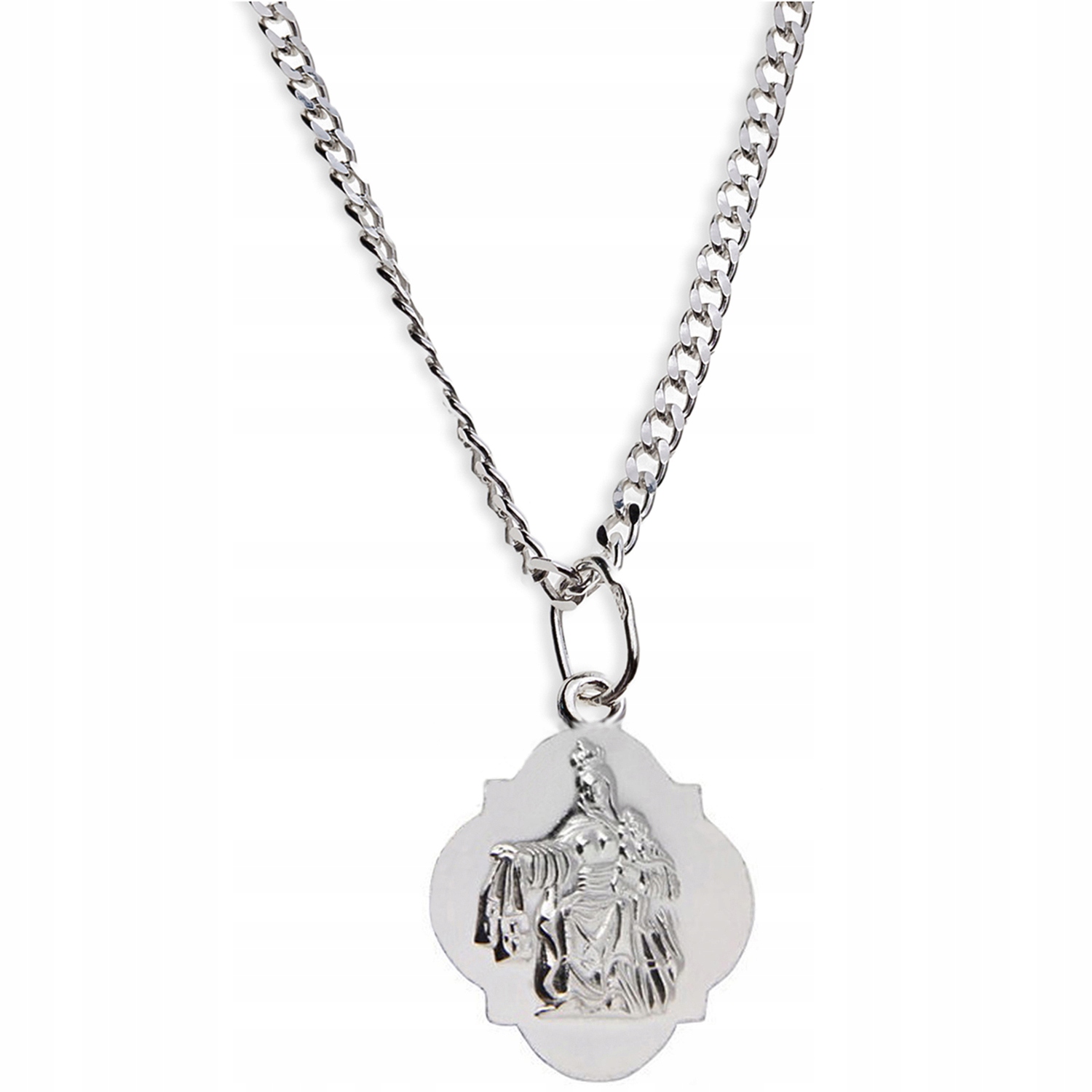 Stříbrný Řetízek S Medailonem Škapulíř