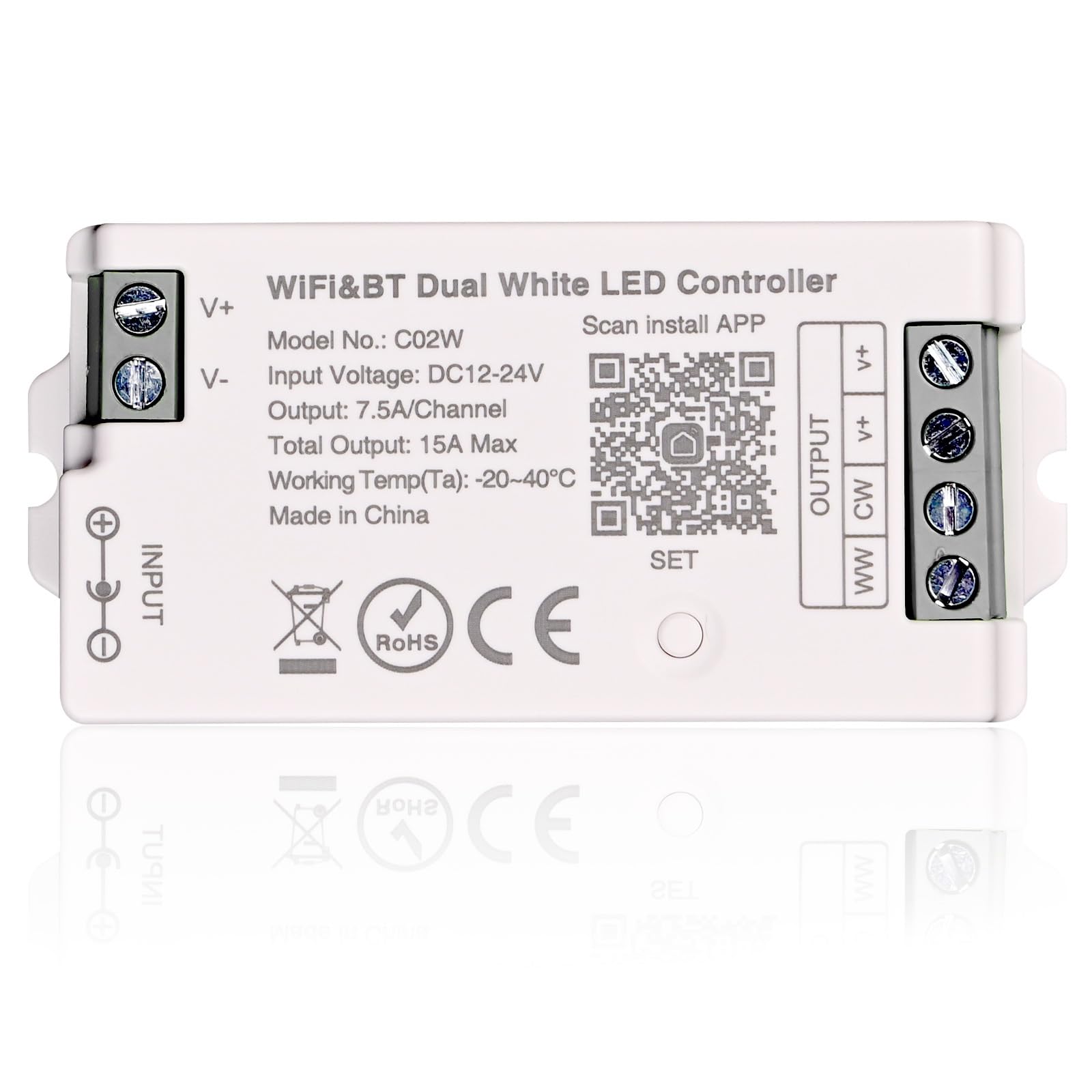 Led pásek TUNICHxLED Cct 2700K-6500K 360W WiFi Alexa Google Home