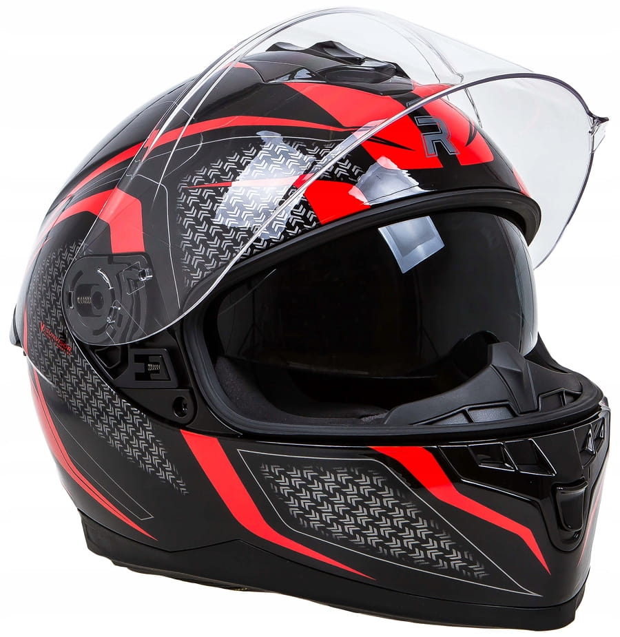 Kask sportowo turystyczny integralny Rhino XXL komfort z blendą okular