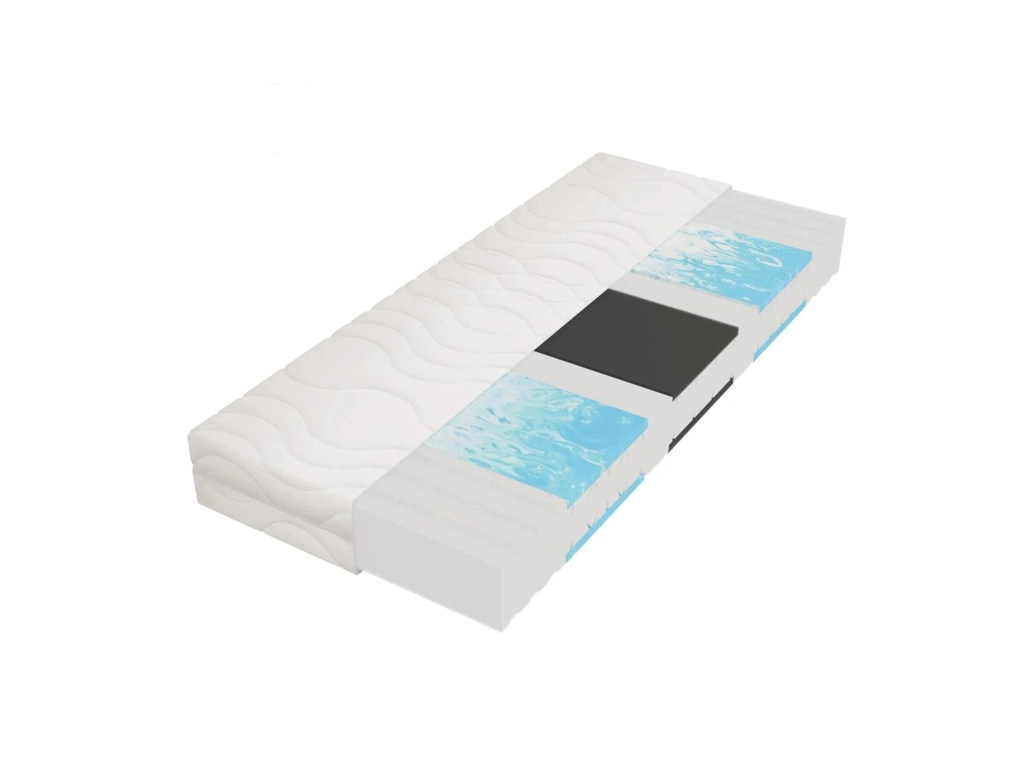 7-zónový matrac 80 x 200 21 cm, Medibett Top, priedušný Akcia