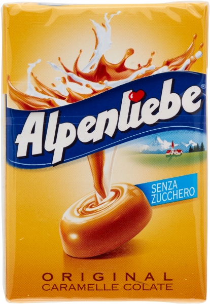 Levně 5 x Bonbóny karamelky bez cukru 49 g Alpenliebe