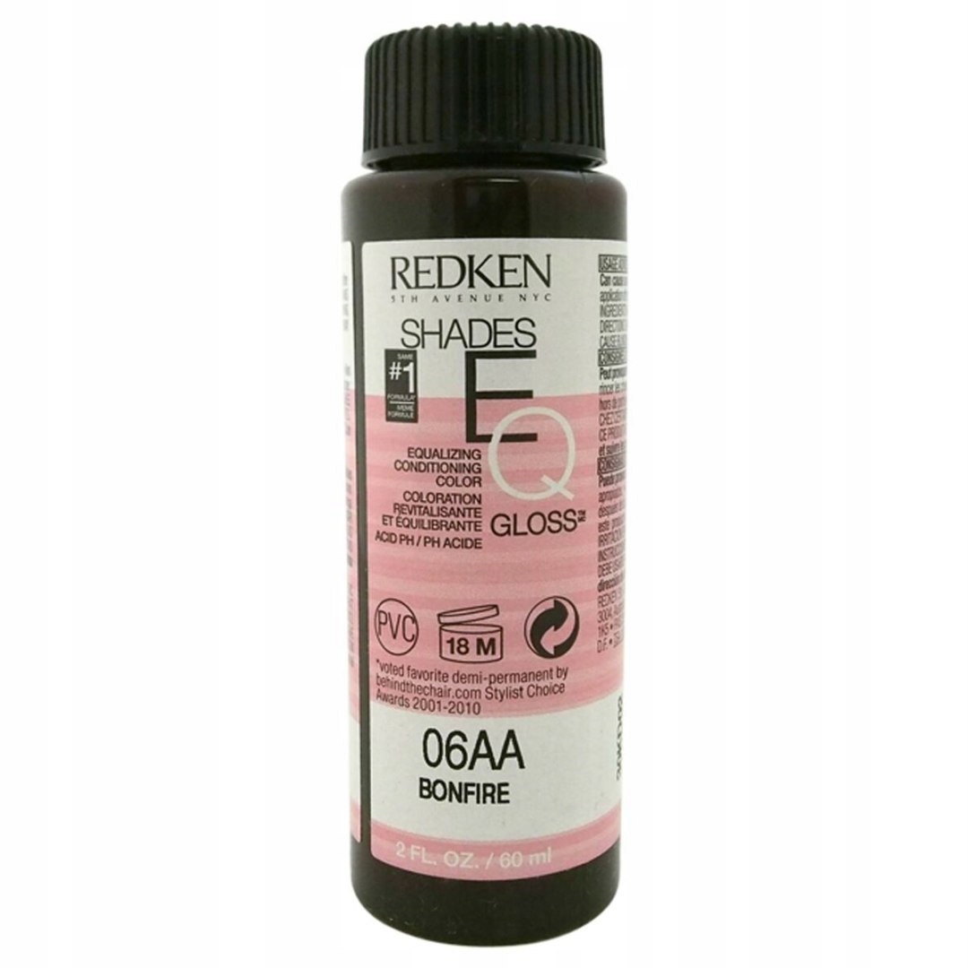 Polopermanentní barvení Redken Shades Eq 06AA bonfire (3 x 60 ml)