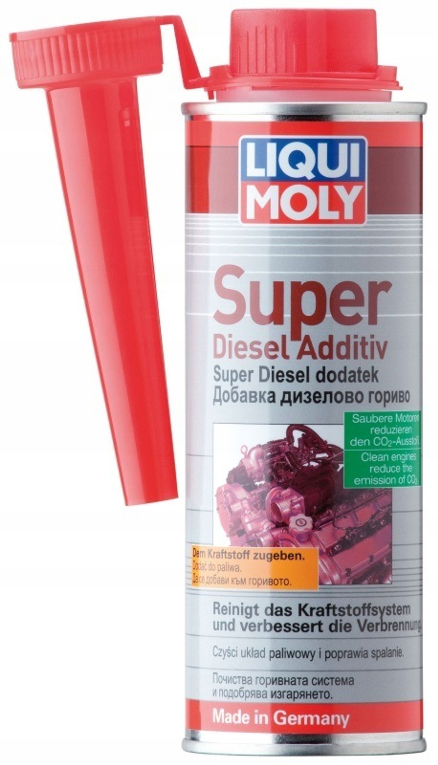 Liqui Moly 8343 Diesel Additiv 250 ML Czyści Układ Paliwowy Diesla