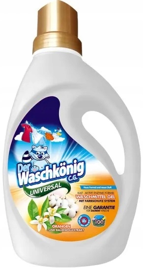 

Niemiecki Żel do prania Der Waschkonig Uniwersal