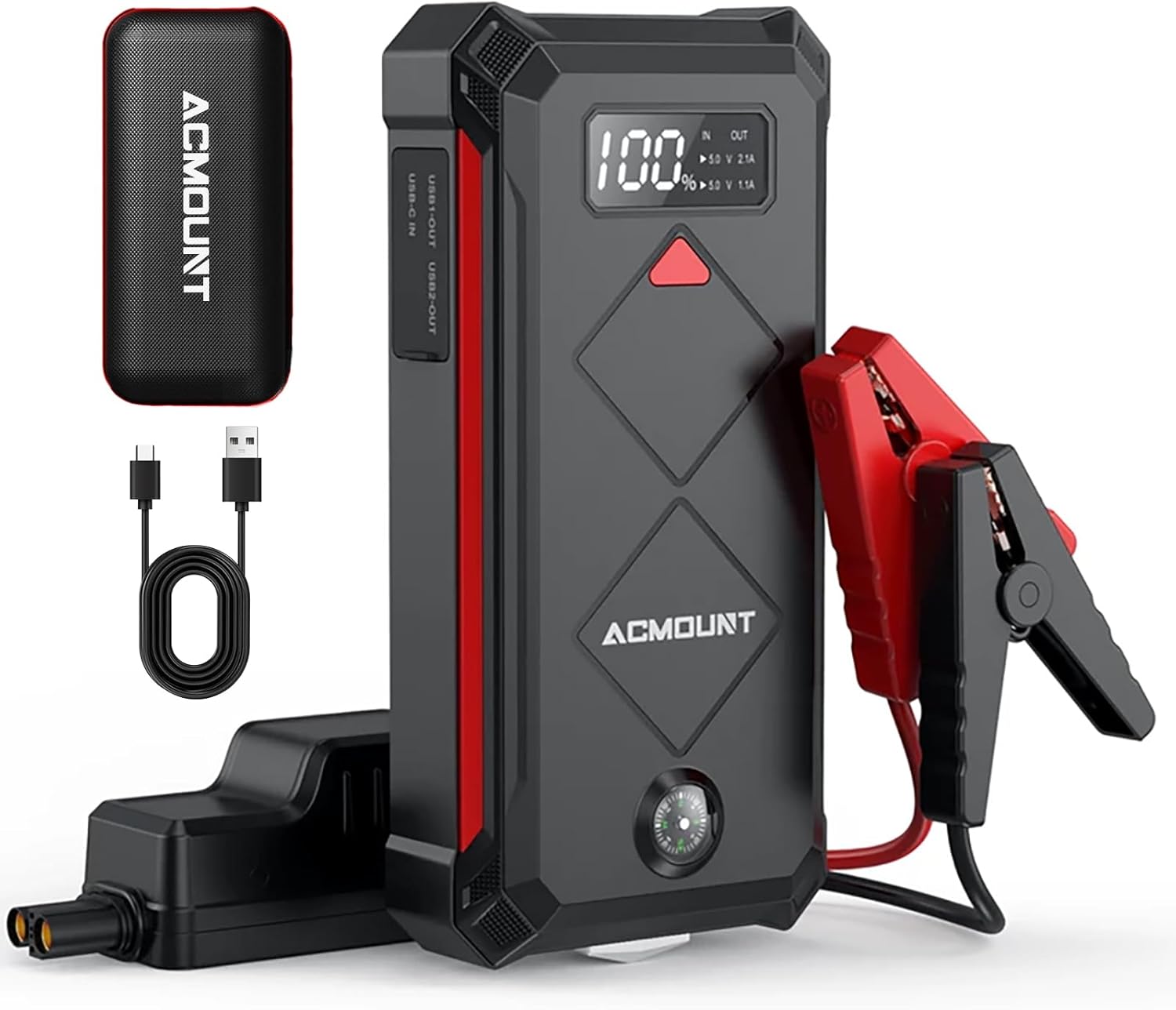 URZĄDZENIE ROZRUCHOWE / BOOSTER / JUMP STARTER / POWERBANK / ROZRUSZNIK SAMOCHODOWY