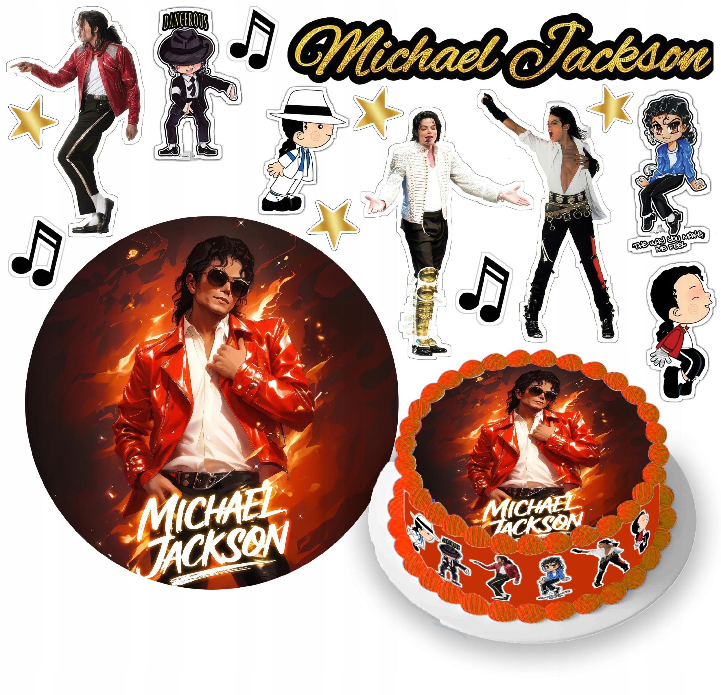 Naklejka 3D na Samochód Auto Gadżety Wodoodporna Michael Jackson 7