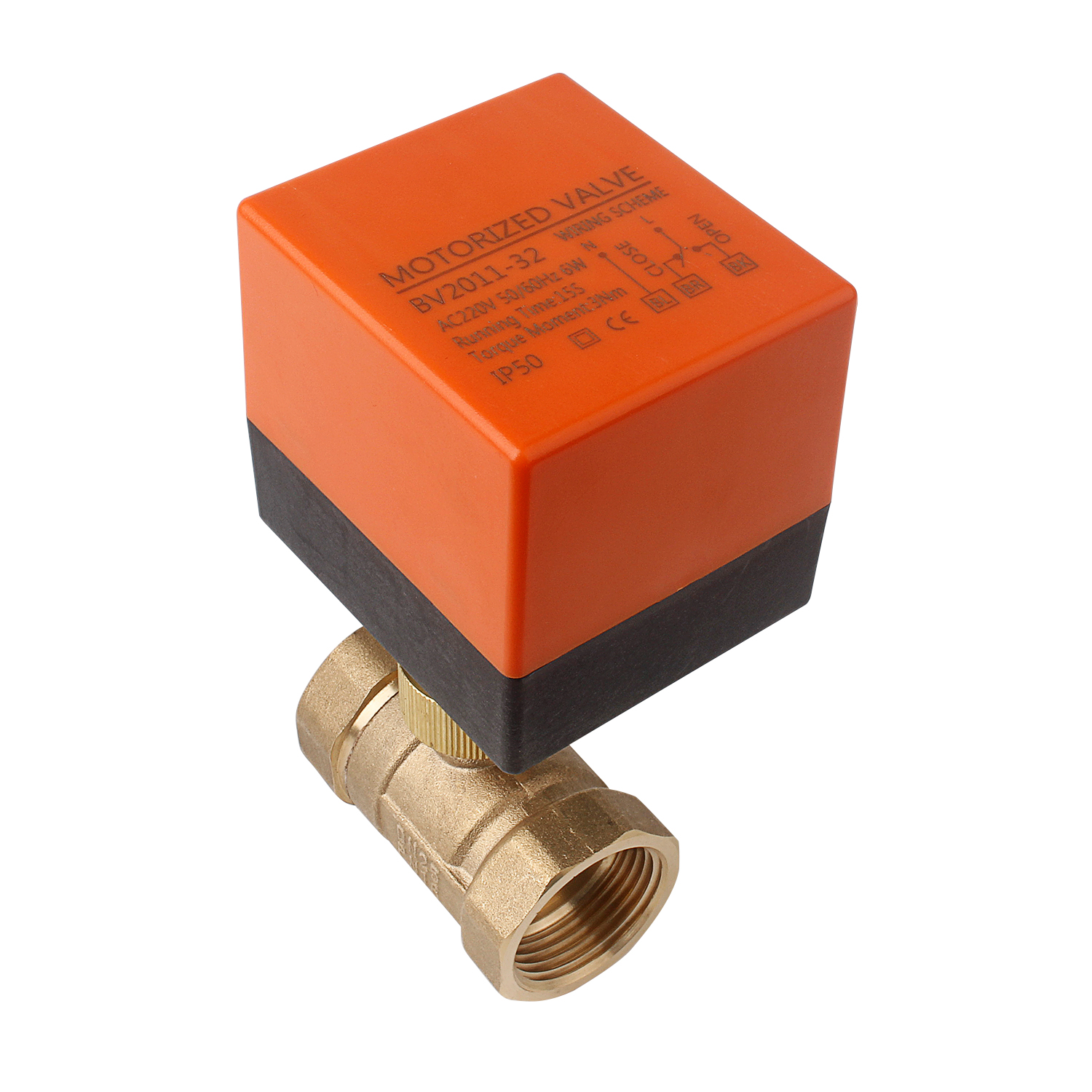 

Elektryczny Zawór Hydrauliczny 2DROGOWY Kulowy 1''