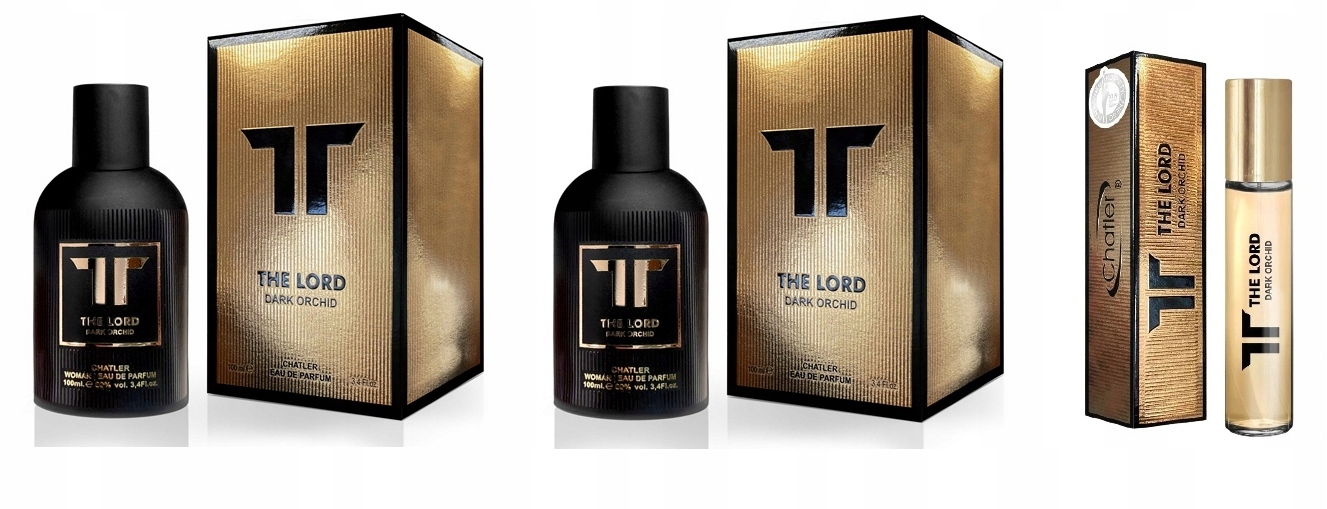Chatler The Lord Dark Orchid 2x100 ml 30 ml parfémovaná voda