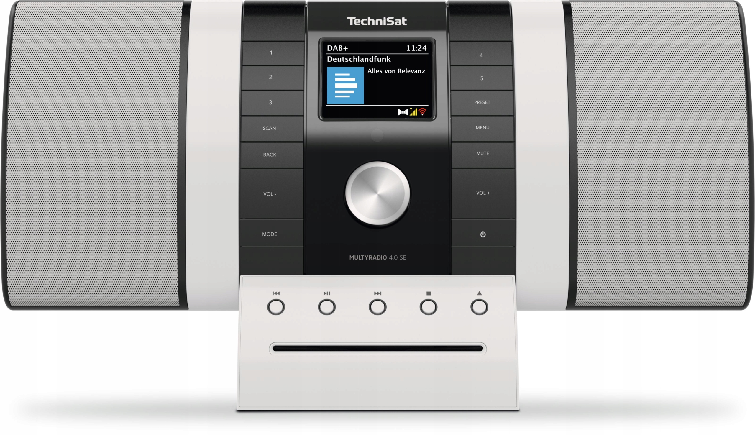 Síťové rádio Dab+, Fm, internetové TechniSat Multyradio 4.0 Se