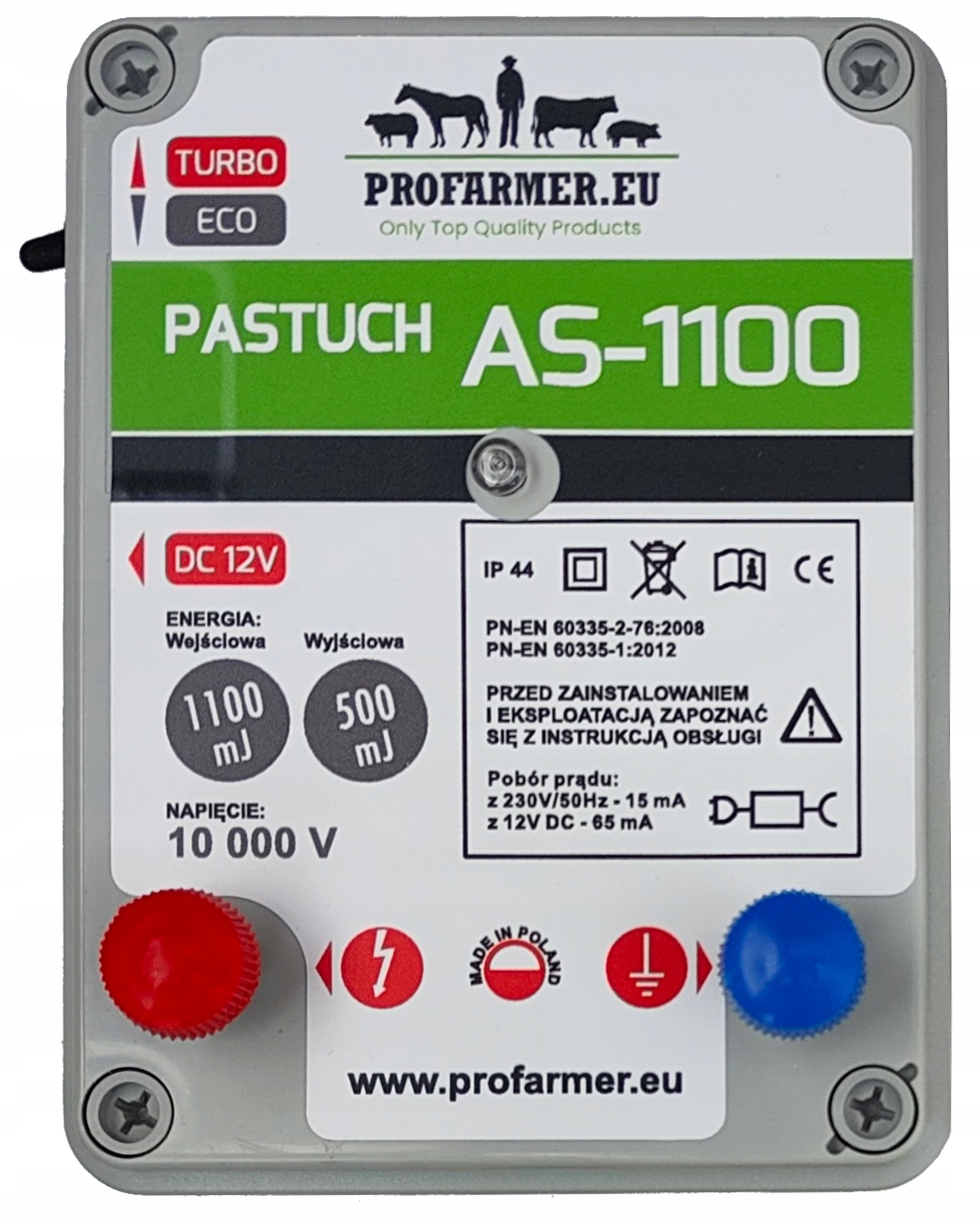 

Elektryzator 12/230V Pastuch Elektryczny Profarmer