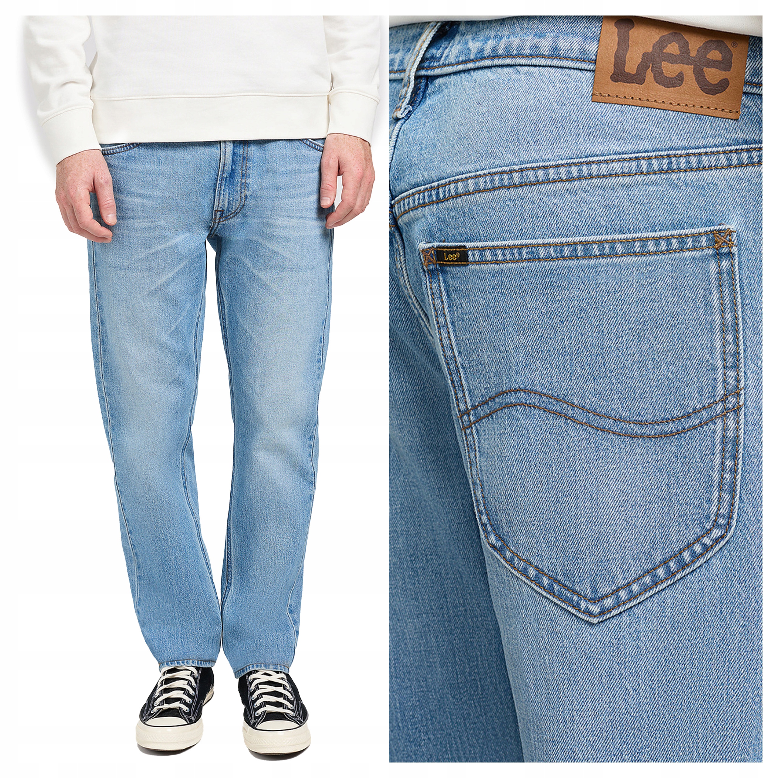 Lee Daren Zip Fly W31 L32 Pánské džíny Jednoduché