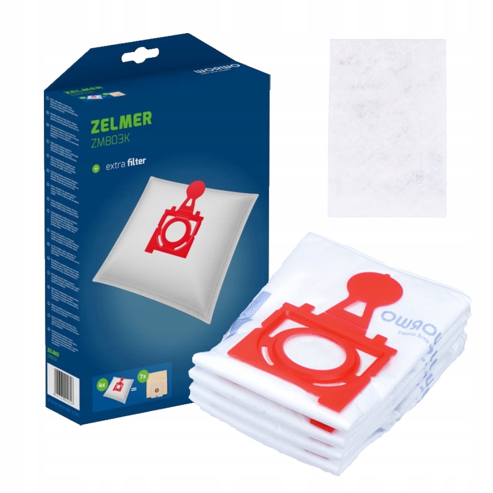 

Worki Do Odkurzacza Zelmer Jupiter 4 szt