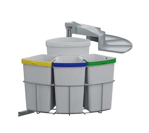

Wurth Kosze do sortowania odpadów 12L/3x9L Vs Envi
