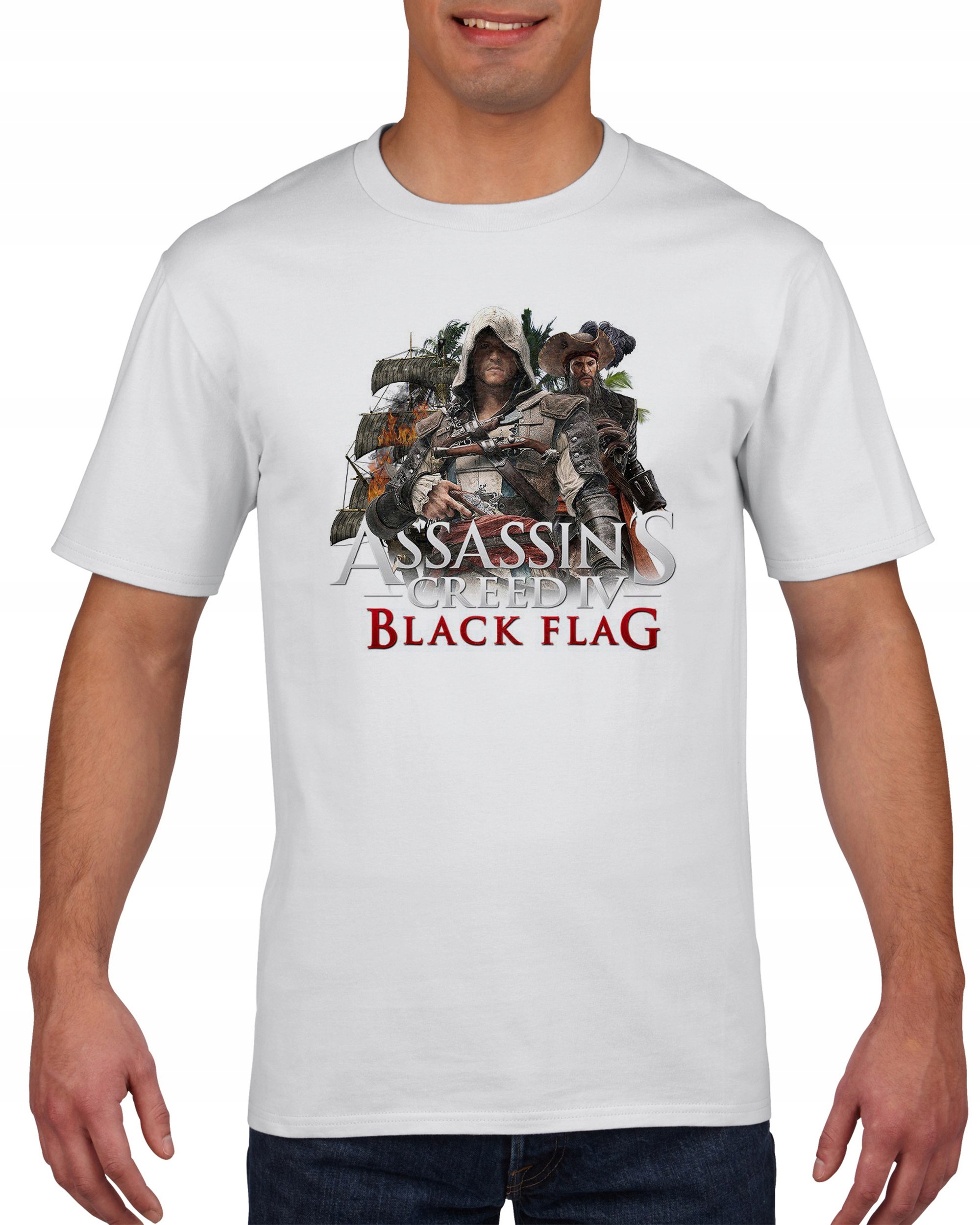 

Koszulka męska Assassins Creed III L