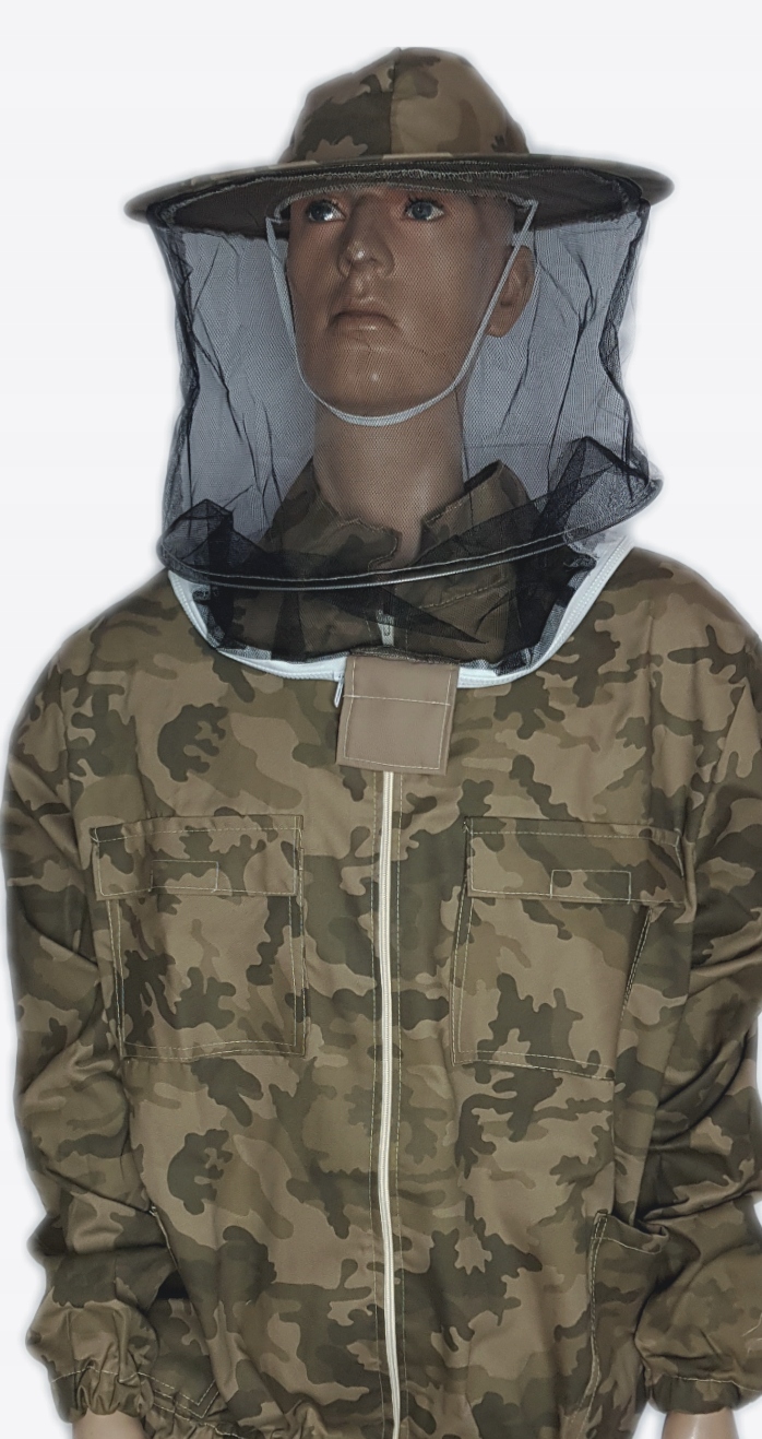 

Bluza pszczelarska z kapeluszem ciemne moro M