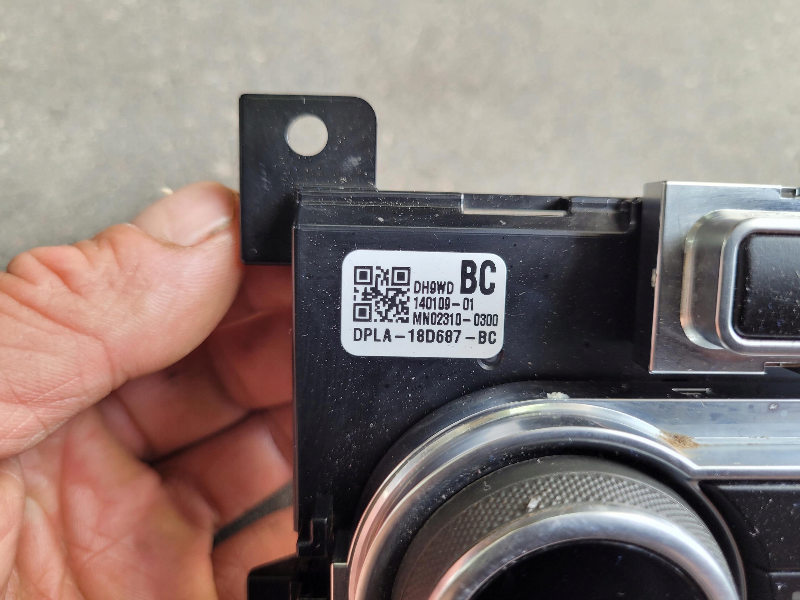 PANEL Bedienteil klimaanlage Sitze DPLA-18D687-BC RANGE ROVER VOGUE L405
